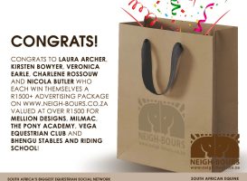 Neigh-Bours Giveaway Winners