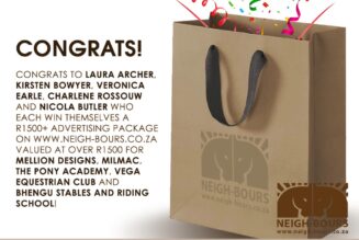 Neigh-Bours Giveaway Winners