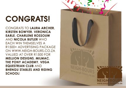 Neigh-Bours Giveaway Winners