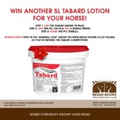 Second 5l Tabard Lotion Winner Announced