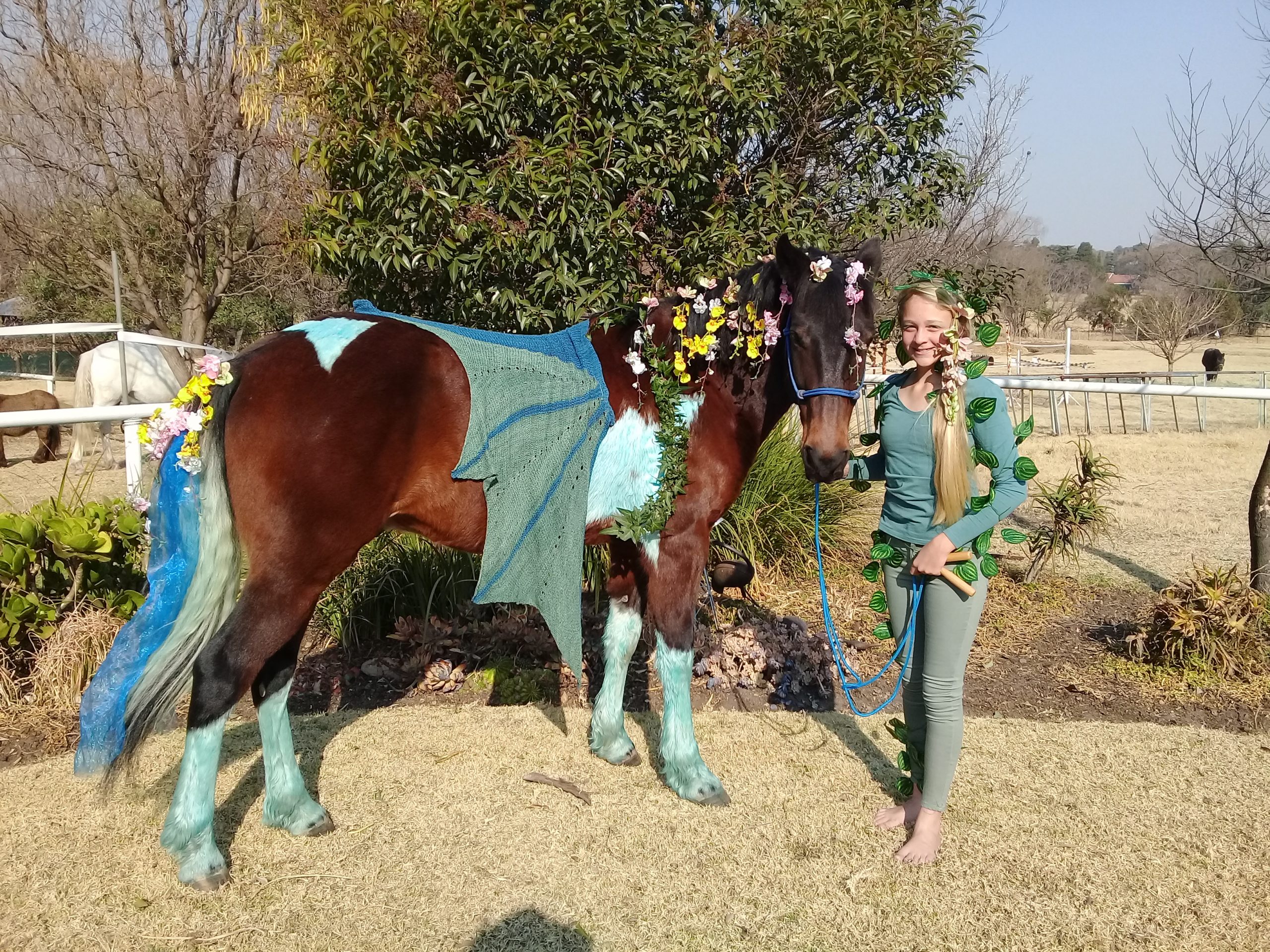 The lovely Madison and Chilli Bean as 'Earth Pony'