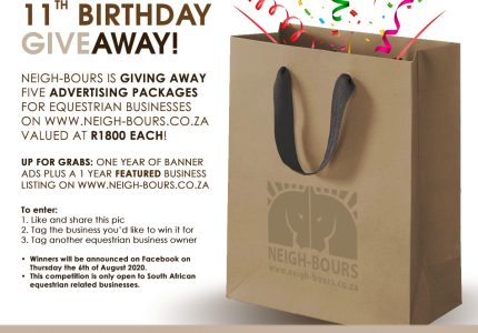 Neigh-Bours 11th Birthday Giveaway!