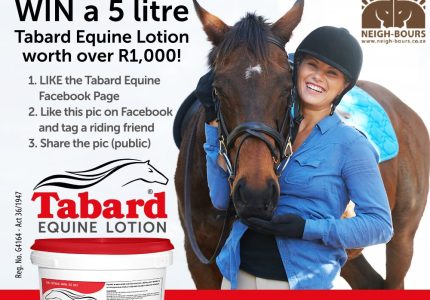 WIN a 5l tub of Tabard Lotion