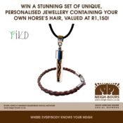 WIN your own horse hair jewellery!