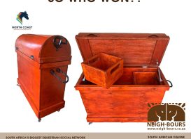 WINNER DRAWING: North Coast Horse Transport tack box