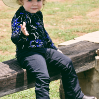 The littlest, cutest cowgirl 