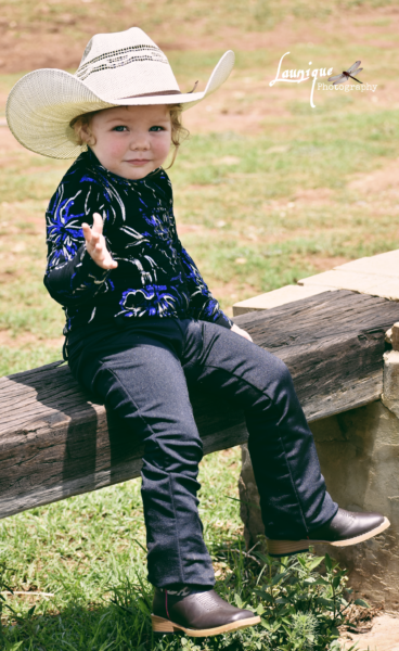 The littlest, cutest cowgirl
